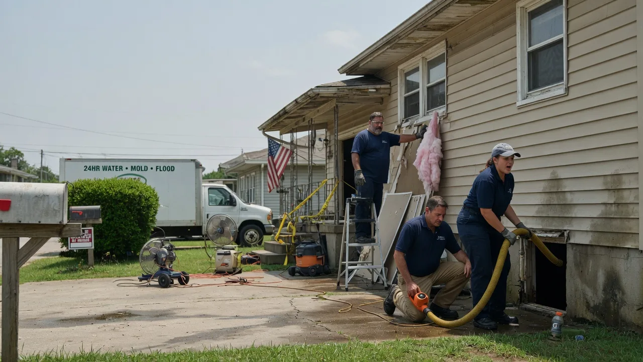Water Damage Repair in Rush Center, KS near me